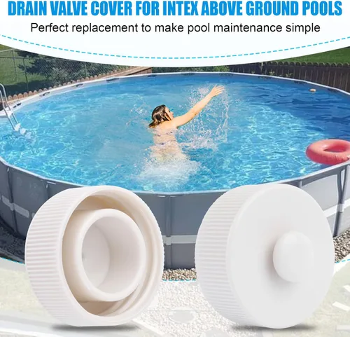 Miniatura 7 de Tapón de válvula de drenaje 11044 para piscinas intex sobre el suelo de 42 pulgadas y más altas