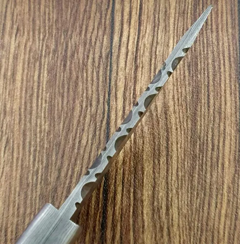 Miniatura 4 de Poshland - Cuchillo hecho a mano de acero de Damasco, colector de hueso - cuchillo hermoso (BC-1093)