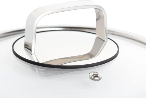 Miniatura 5 de LIVWELL DiamondClad - Sartén híbrida de 8 pulgadas, regalo de cocina, juego de utensilios de cocina antiadherentes de acero inoxidable con tapas