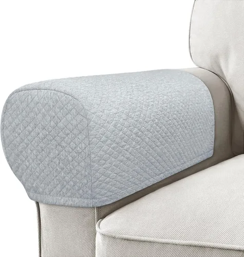 Miniatura 28 de Roytub Fundas para Reposabrazos de Sofá, Fundas para Reposabrazos, Funda Elástica para Reposabrazos para Sofás, Sillón, Sofá de Dos Plazas, Sillón