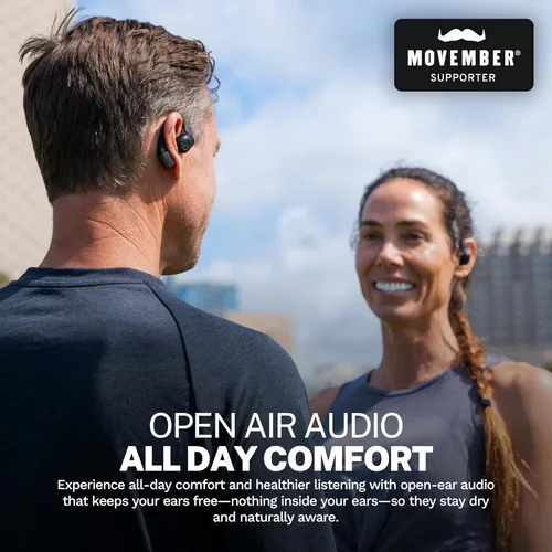 Miniatura 7 de JLab Epic Open Sport Auriculares, Negro, Libertad de Audio Inalámbrico de Oído Abierto Ajuste Sin Esfuerzo, Escucha Segura, Multipunto Bluetooth