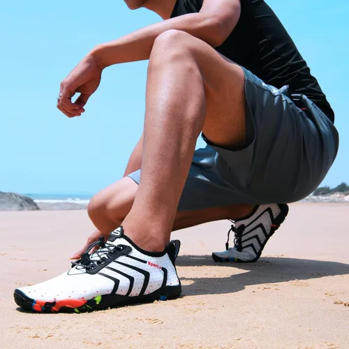 Miniatura 7 de Zapatos unisex de secado rápido para agua natación playa alberca surf yoga o ejercicios aeróbicos acuáticos