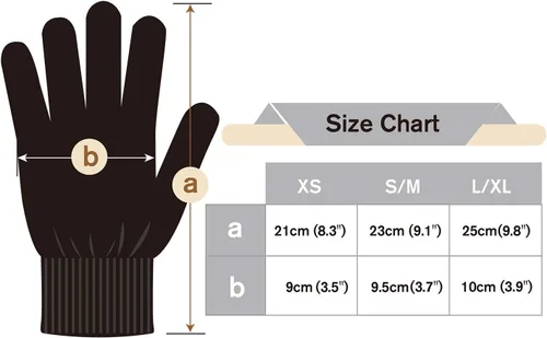 Miniatura 3 de Evridwear Guantes de algodón hidratantes unisex con puntas táctiles para eczema, cosmética, manos secas, terapia para piel sensible e irritada