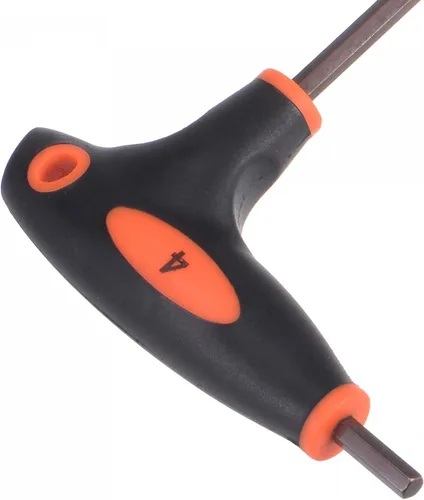 Miniatura 5 de uxcell Llave inglesa con mango en T de llave hexagonal de extremo de bola de 0.157 in, acero métrico S2