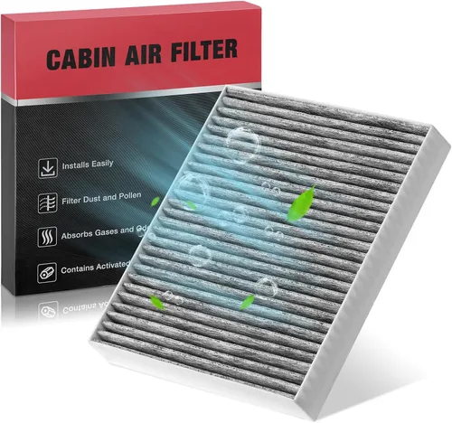 Miniatura 39 de BDFHYK 2 filtros de aire de cabina CF10136 con carbón activado compatibles con Chevy Uplander 2005-2009, Venture 2001-2005, compatibles con Buick