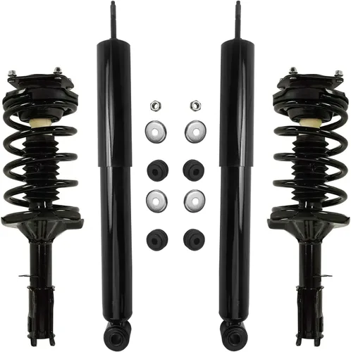 Miniatura 92 de Detroit Axle - Amortiguadores de puntales para Nissan Sentra 2007-2012 [Base S SL SR] Puntales delanteros completos con amortiguadores traseros