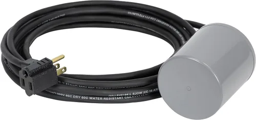 Little Giant RFSN-6 115 voltios, máximo 13 amperios - 1/2 HP, interruptor de flotador atado con bomba hacia abajo para sistemas de estanque,