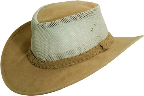 Miniatura 3 de Dorfman Pacific Co. sombrero absorbente con lados de malla para hombre