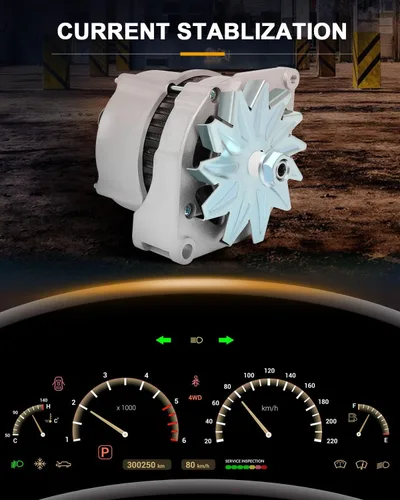 Miniatura 6 de ROADFAR Nuevo alternador de repuesto para retroexcavadora john Deere 400-24009 310/310G/310SG/315/315D/410 12161