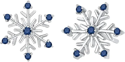 Miniatura 2 de KATARINA Pendientes de diamante azul de 012 quilates en oro o plata