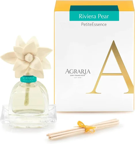 Miniatura 45 de AGRARIA Set de Difusor de Aroma de Flores y Varillas AirEssence, Juego de Fragancia Botánica de Flores Sola Hecho a Mano, Juego de Difusor de Aceite