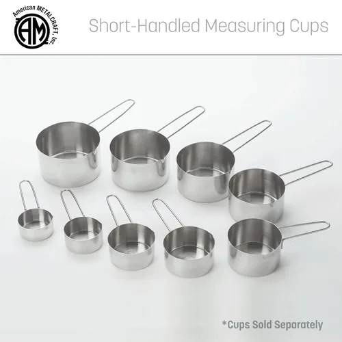 Miniatura 6 de American Metalcraft Taza medidora de acero inoxidable de 1-1/2 taza, plateada