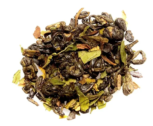 Miniatura 3 de Nelson's Tea - Jazmín de Aladino - Té verde de hojas sueltas - Té verde infundido con jazmín (muestra)