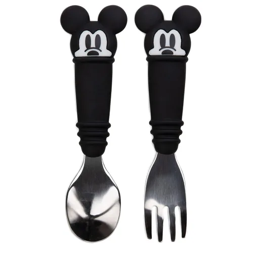 Miniatura 35 de Bumkins Juego de utensilios para bebés, Chewtensils cucharas de silicona para mojar, autoalimentación, destete dirigido por el bebé, aprendizaje