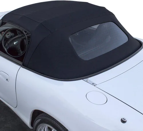 Miniatura 3 de Sierra Auto Tops & Seats Capota Convertible para Mazda Miata MX5 1990-2005 - Negro, Vinilo Cabrio - Reemplazo de Capota Convertible con Ventana
