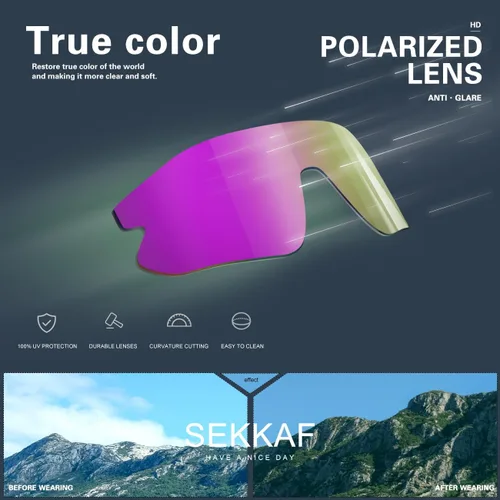 Miniatura 44 de Lentes de sol para niños, lentes de sol de béisbol juveniles, polarizados, deportivos, ciclismo, para niños y niñas, marco ligero