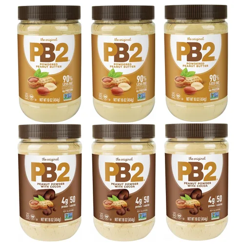 Miniatura 10 de PB2 Paquete de mantequilla de maní en polvo, 16 oz
