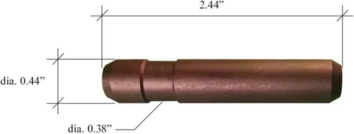 Miniatura 4 de 1 – CAT Style J200 Retroexcavadora Caña de cubo de 3/4 pulgadas de labio, diente de suciedad, 1U-3202, 119-3205