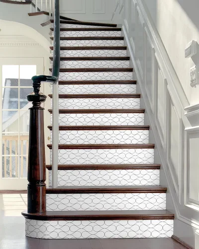 Miniatura 16 de FLFK Calcomanías para escaleras - Adhesivos para escaleras, Calcomanías autoadhesivas para escalones de Sunrise Coast, para decoración del hogar