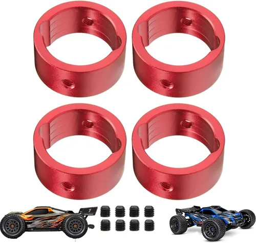 Miniatura 7 de Anillo de refuerzo de taza de transmisión X-MAXX XRT de aluminio, anillo de refuerzo Funda de copa de transmisión diferencial para 1/5 X-MAXX 1/6