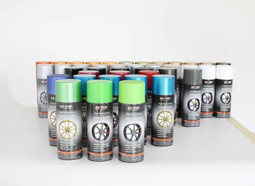 Miniatura 8 de EASTUP Pintura en aerosol de esmalte acrílico metálico de imitación de plata premium para ruedas - Acabado brillante, alta durabilidad, resistente
