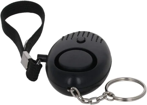 Miniatura 3 de Aicosineg 2 unidades de alarma personal con sonido seguro, alarma personal de seguridad de 120 dB, llavero de alarma de seguridad de emergencia