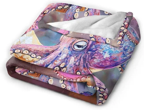 Miniatura 56 de Manta de Polilla Suave y Esponjosa de Vellón Gótico Mariposa Luna Mantas Decorativas Acogedoras y Cálidas de Franela de Felpa Regalos para Niños