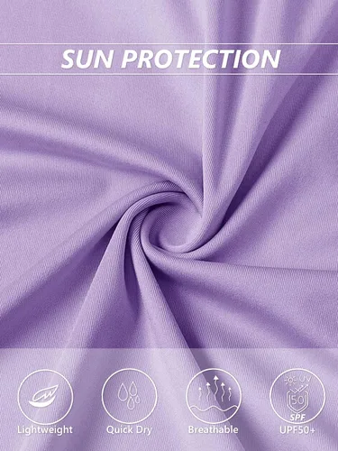 Miniatura 6 de TACVASEN Camisas polo para mujer, con protección solar UPF 50+, manga corta, secado rápido, cuello de 3 botones, ligeras