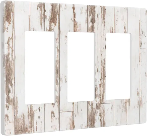 Miniatura 132 de Cubierta de interruptor de luz rosa brillante con purpurina de 1 banda, sin dispositivo, placa de pared en blanco decorativa para adolescentes, Rosa