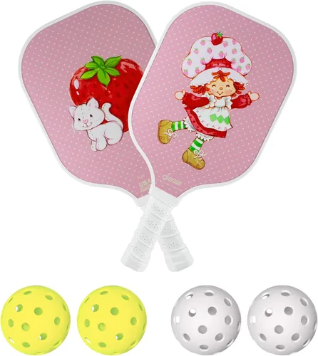 Miniatura 11 de Sonix Aprobado por USAPA Juego de 2 palas de pickleball Juego de pickleball de superficie de fibra de vidrio con 2 raquetas, 4 bolas y bolsa
