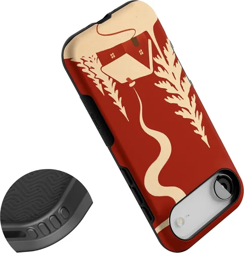 Miniatura 4 de Funda Casely para iPhone 12 Mini Todo Adornado Adornos Festivos Diseño Protector Audaz Diseño Compatible con MagSafe