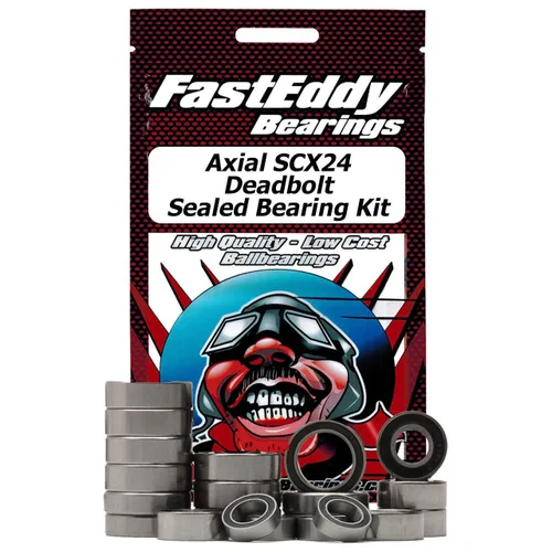 FastEddy Bearings Compatible con Axial SCX24 Deadbolt Kit de rodamientos sellados