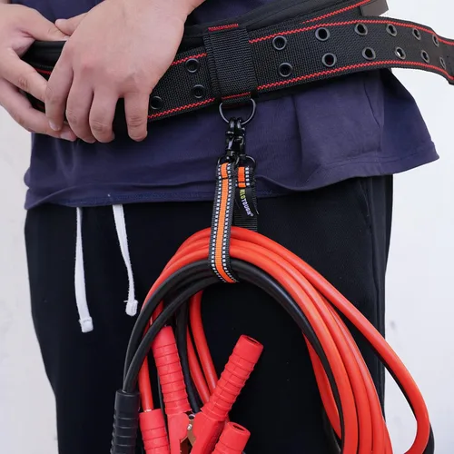 Miniatura 7 de MELOTOUGH Soporte de Cinta Eléctrica Correa de Cinta con Gancho de Resorte con Gatillo para Cinturón de Herramientas, Bolsa de Herramientas, Funda