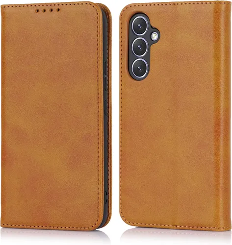 Miniatura 9 de Havaya Para Samsung Galaxy A54 5G Wallet Funda De Teléfono, Cubierta Magnética Con Titular De La Tarjeta Y Soporte - Verde Oscuro