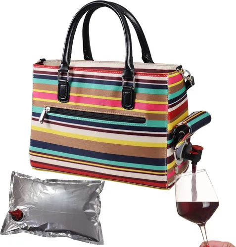 Miniatura 23 de Primeware – Bolsa aislante para bebidas con bolsa de 3 litros Almacenamiento térmico caliente y frío Dispensador portátil para vino, cócteles