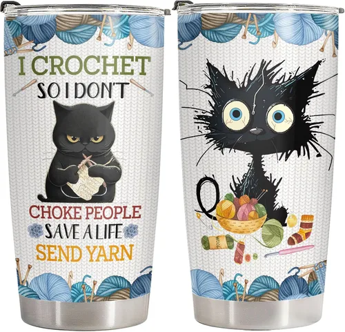Miniatura 13 de 34HD Cute Pig - Vaso de 20 onzas con tapa, diseño de cerdo, de acero inoxidable, aislado al vacío, taza de café de viaje, regalo de cumpleaños