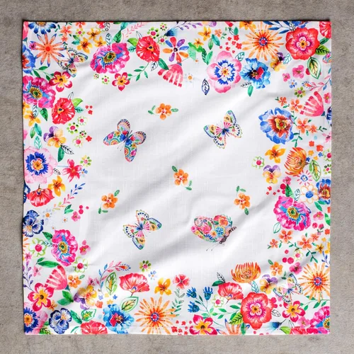 Miniatura 8 de Maison d' Hermine Happy Florals - Juego de 4 servilletas 100% algodón suave y cómodo perfectas para cenas familiares, bodas, fiestas de cóctel, 063