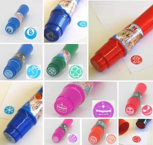 Miniatura 2 de Azul Halloween Ghost Charm Bingo Marcador Dauber Stamper