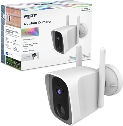 Miniatura 15 de Feit Electric CAM/WM/WiFi 1080p HD Cámara de seguridad para exteriores con Wifi para el hogar inteligente con visión nocturna Negro