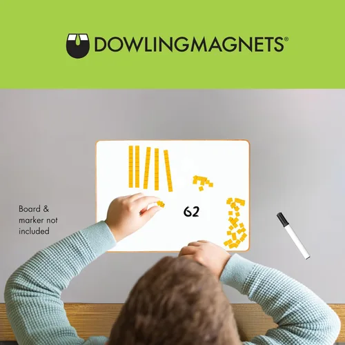Miniatura 6 de Dowling Magnets Base magnética diez, juego de 62