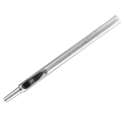 Miniatura 19 de WUTA Juego de perforadores SPC de 0.020 in de acero hueco perforador de cuero para correa de reloj