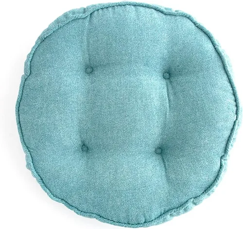 Miniatura 13 de Chair Cushion for Dining Chairs Round, Seat Cushion for Kitchen Chairs Extra Thick, Multi-Functional Chair Pads for Floor, Garden, Dining Room