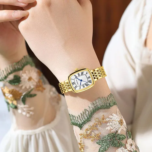 Miniatura 3 de CRRJU Relojes para mujer, reloj de pulsera analógico de cuarzo analógico a la moda, relojes elegantes simples para mujer