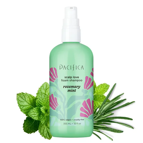Miniatura 16 de Pacifica Champú Clarificante – Champú Purificante y Revigorante de Romero con Menta Calmante para Desintoxicar el Cabello y el Cuero Cabelludo, Sin
