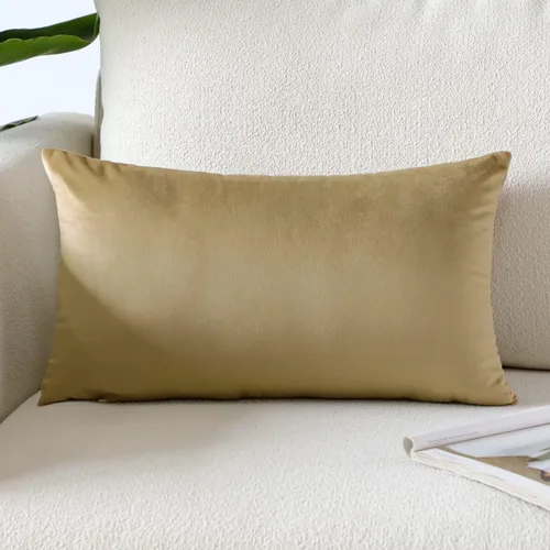 Miniatura 65 de Artscope Fundas de Almohada de Terciopelo de Lujo Súper Suaves Decorativas Cuadradas Fundas de Cojín para Sofá Sillón Dormitorio Decoración