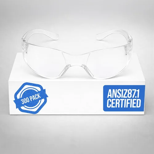 Miniatura 15 de RUGGED BLUE Gafas de seguridad de trabajo para hombres Ansi Z87 certificadas gafas de seguridad para campo de tiro Cristal antiarañazos