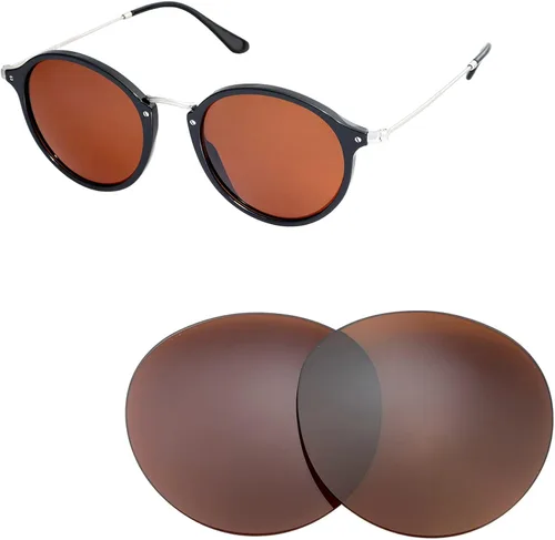 Miniatura 3 de Walleva Lentes de repuesto para lentes de sol Ray-Ban RB2447 de 2.047in, múltiples opciones disponibles