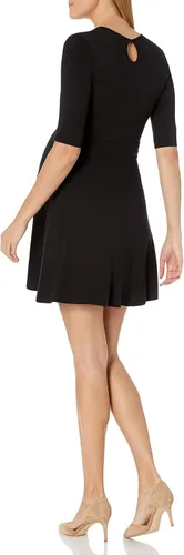 Miniatura 2 de Mini vestido de maternidad de enfermería con lazo frontal para mujer