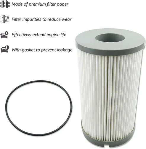 Miniatura 4 de Filtro de combustible K37-1029 apto para motores Peterbilt Kenworth Paccer MX13 367 389 587 MX11 2015-2017 Reemplazar K37-1029 K37-1011 PF46081