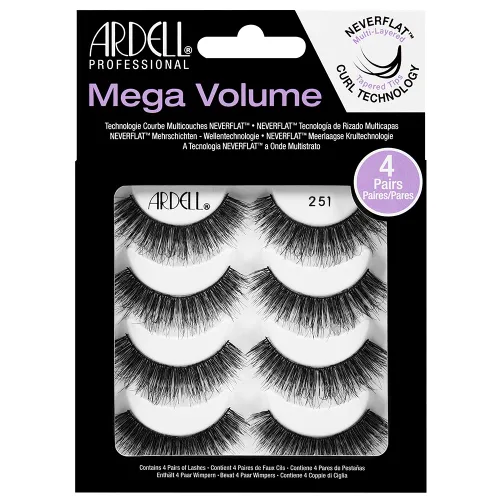 Miniatura 3 de Ardell Mega Volume Lash 252-4 pares Estilo 252